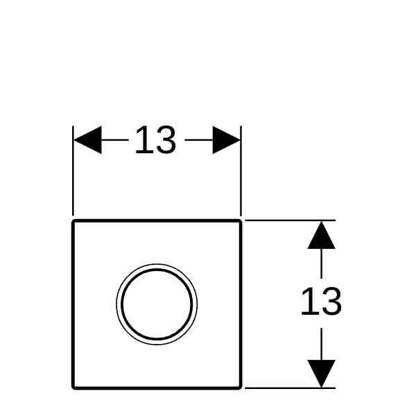 Geberit Typ 01 UR-Strg., rund, elektron. Sp. Netzbetrieb, weiß glänzend