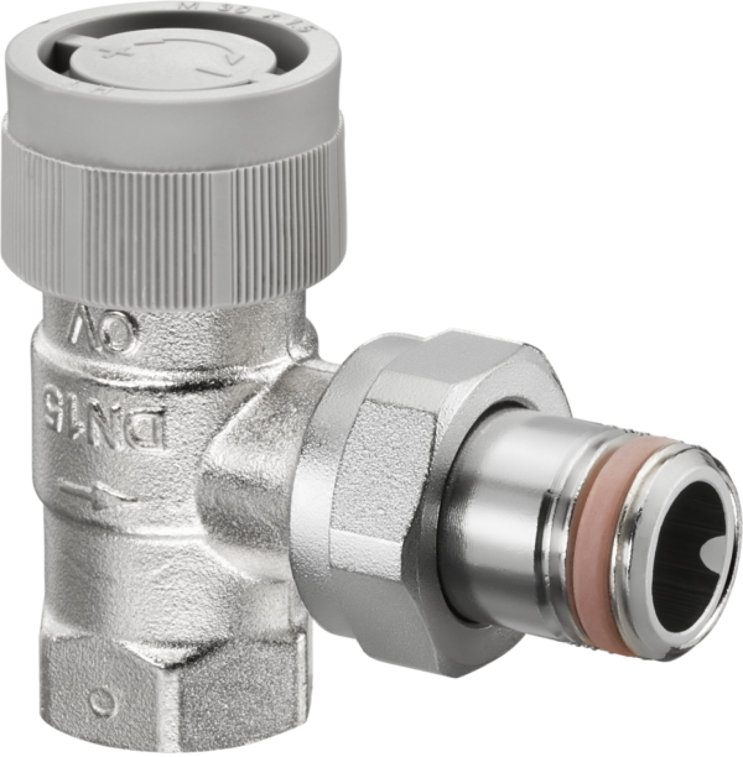 OVENTROP-Thermostatventil "AQ" Eck, DN 15, selbstdichtend