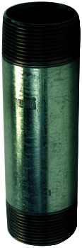 gebonipple, Rohrdoppelnippel Rohrdoppelnippel 1" x 50 mm - schwarz