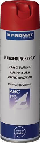 Markierungsspray rot 500 ml Spraydose PROMAT CHEMICALS Markierungsspray rot 500 ml Spraydose PROMAT CHEMICALS