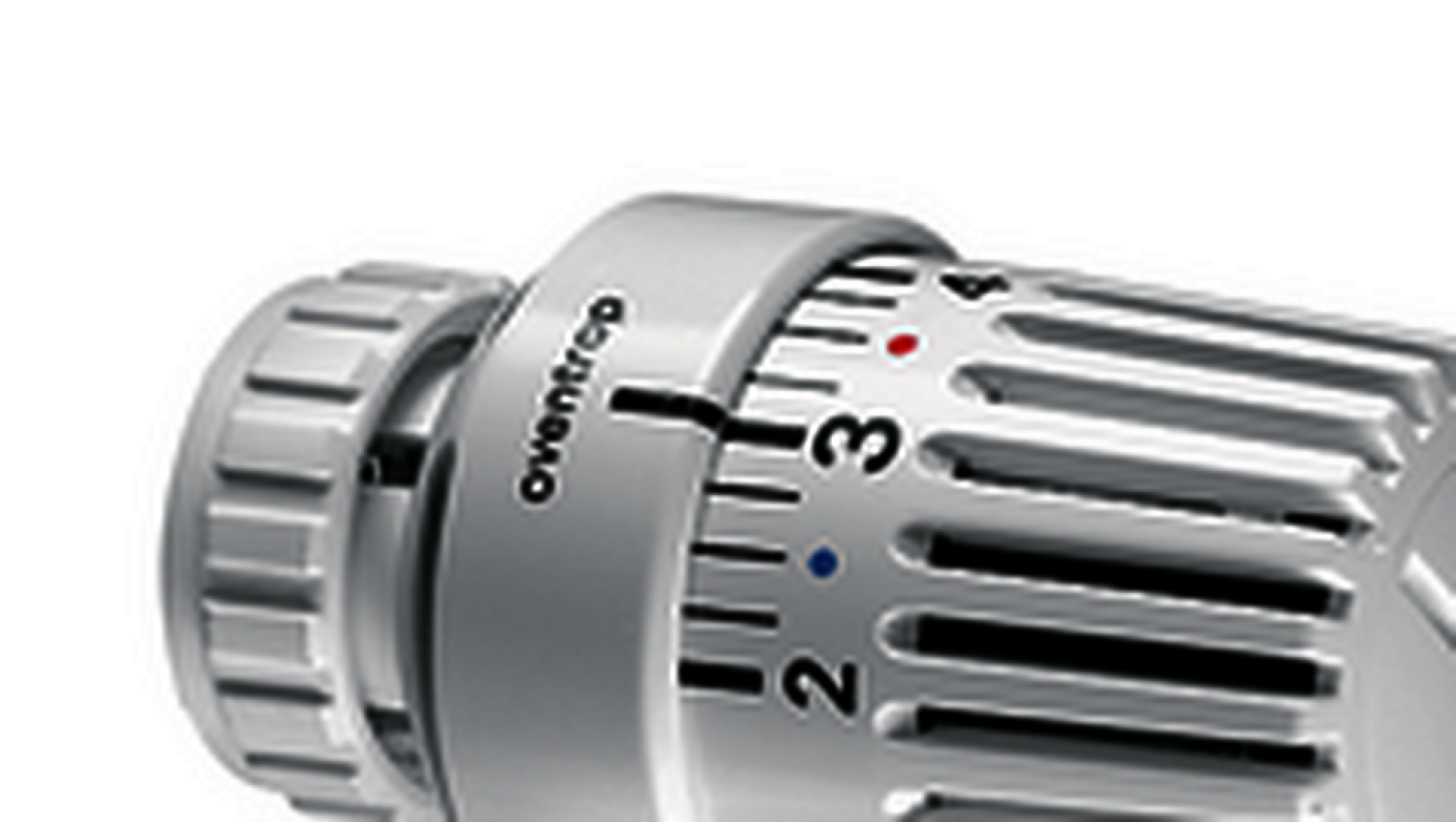 OVENTROP-Thermostat "Uni LD" 7-28 C, * 1-5, Flüssig-Fühler, weiß