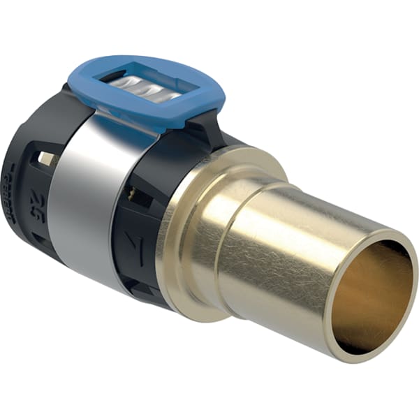 Geberit FlowFit Übergang auf Mapress m. Einschubende Rg+ d20-d22