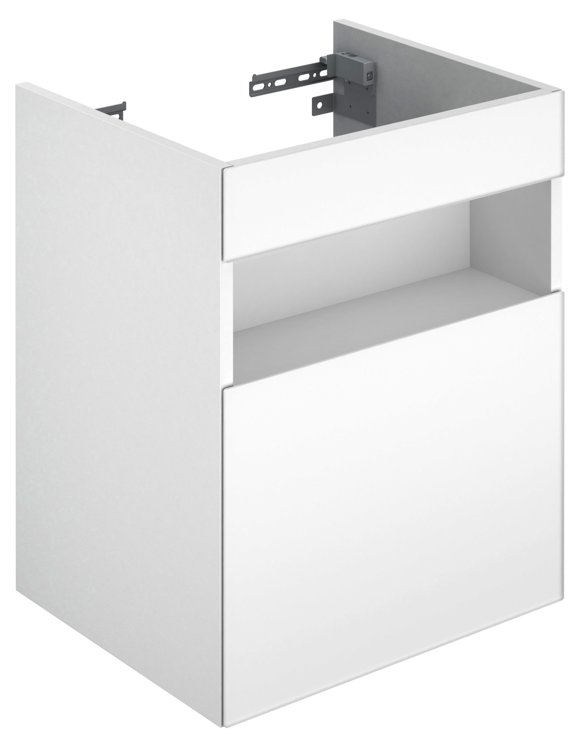 KEUCO WUB, 1-trg. Stageline 32822 Anschl.li. Sd./Bel. 460x625x380mm weiß