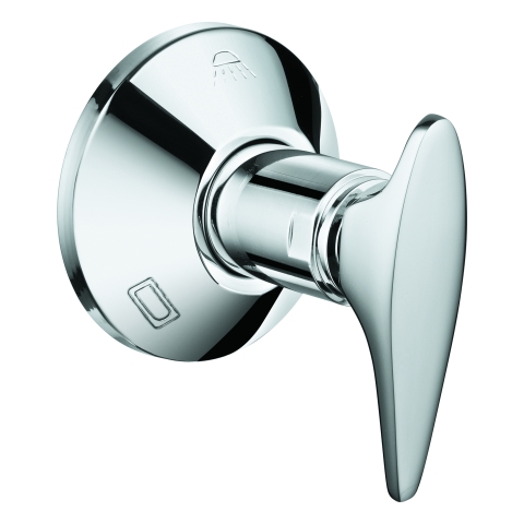 GROHE Umstellhebel 45069 mit Rosette chrom