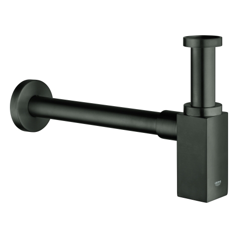 GROHE Geruchsverschluss 40564 eckig für Waschtisch hard graphite gebürstet GROHE Geruchsverschluss 40564 eckig für Waschtisch hard graphite gebürstet