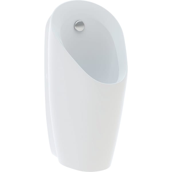 Geberit Preda Urinal, für UP-Strg. Zulauf hinten, weiß