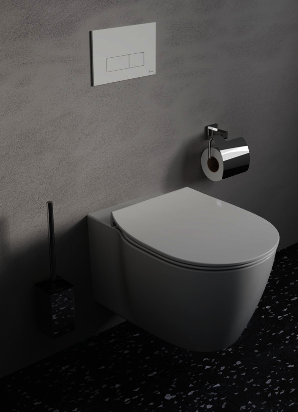 IS Wand-T-WC Connect, AquaBlade, unsichtbare Bef.,365x545x340mm,Weiß m.IP