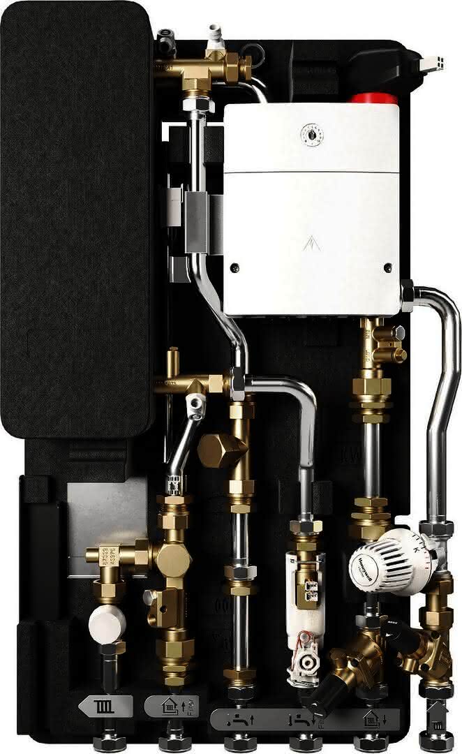 BOSCH Wohnungsstation F7002 45 RS 45 kW, 666x410x145, ungemischter Heizkr.