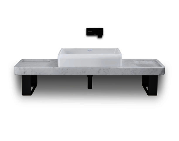 DU Design Siphon Schwarz Matt