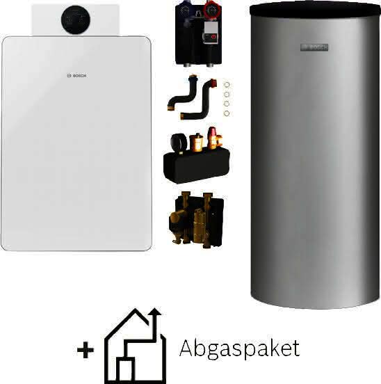 BOSCH Gas-BW-Plus-Paket BOPA GCFS888 GC8800iF-22, W 160-5P1A, HS25/6MSL, C93x