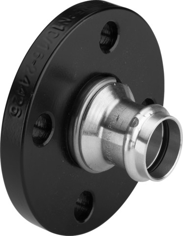 Viega Flansch mit SC Sanpress 2259.5 in 28mm Siliziumbronze
