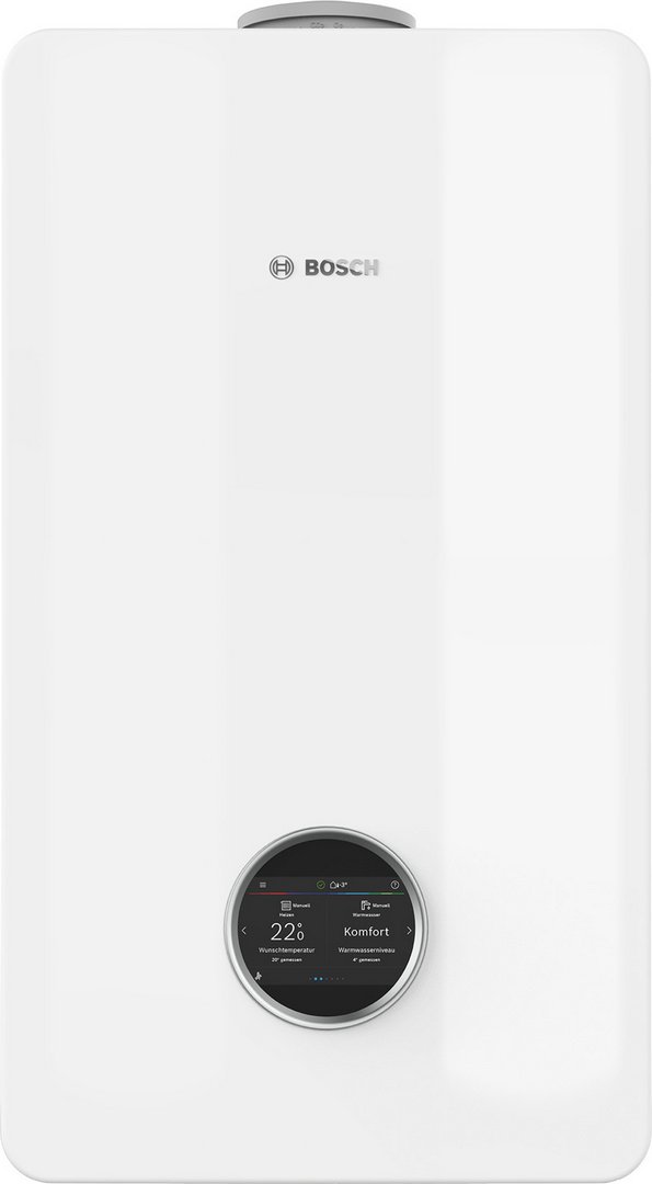 BOSCH Gas-Brennwertgerät, wandhängend GC5800iW 24 P 23, mit Touch-Bedienfeld BOSCH Gas-Brennwertgerät, wandhängend GC5800iW 24 P 23, mit Touch-Bedienfeld