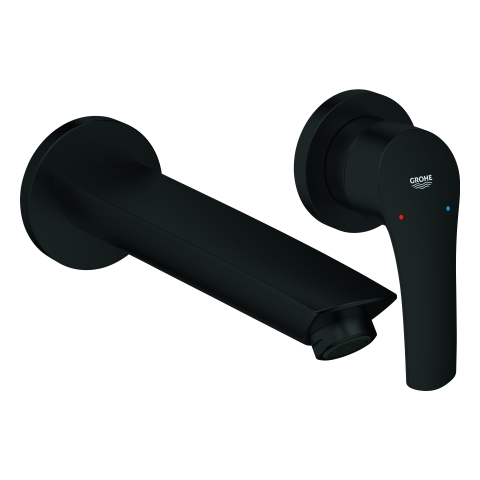 GROHE 2-Loch-WT-Wandbatterie Eurosmart 29338_3 FMS f 23571 A: 209mm matt black