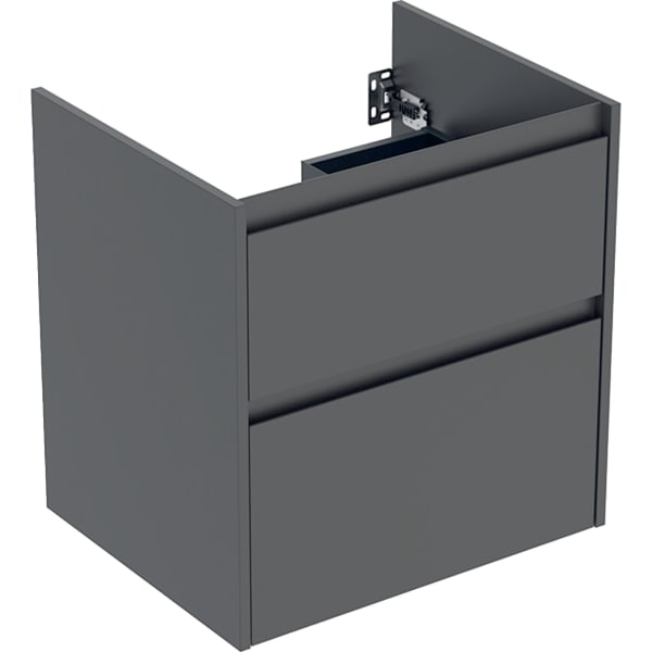 Geberit Unterschrank für MWT, 2 Schubladen B:60cm, lava matt