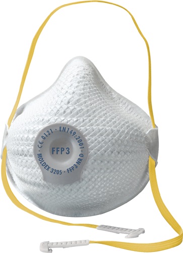Atemschutzmaske AIR 320501 FFP3 NR D m.A usatemventil faltbar M/L MOLDEX Atemschutzmaske AIR 320501 FFP3 NR D m.A usatemventil faltbar M/L MOLDEX