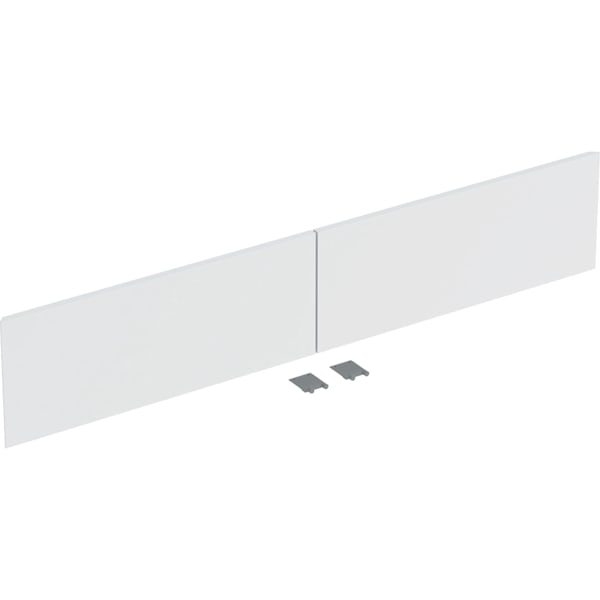 Geberit Set Schubl.-Frt für ONE US, 2 Schubl. für WT B:135cm, weiß matt
