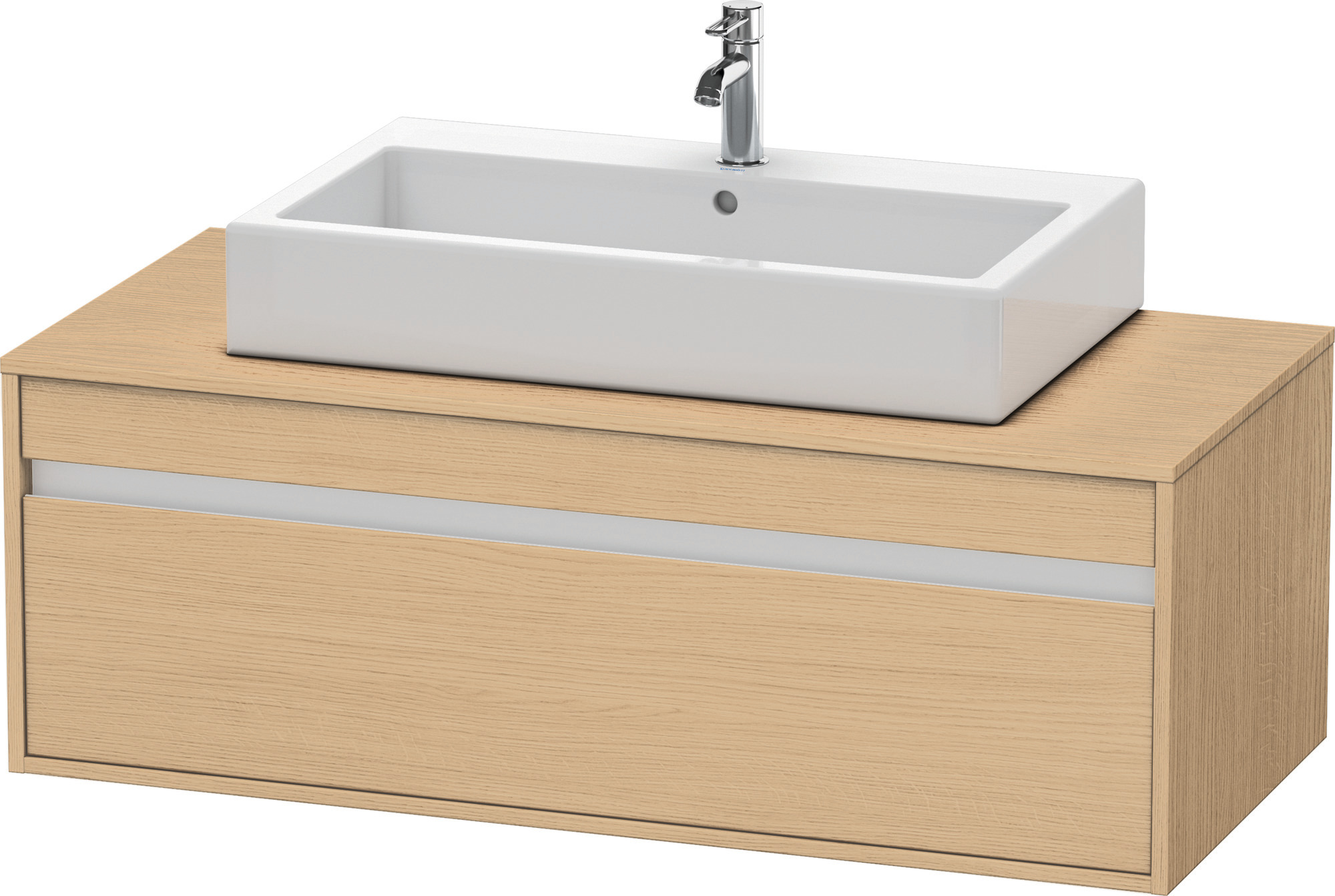 Duravit WTU wandhängend Ketho 550x1200x426mm 1 Auszug, für ASB mi., Eiche Natur