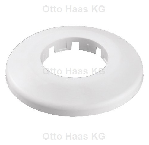 HAAS PP-Rosette DN 40, weiss
