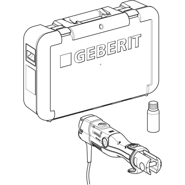 Geberit Pressgerät ECO 203 in Koffer Geberit Komp. 2, gültig f. Mapress/Mepla