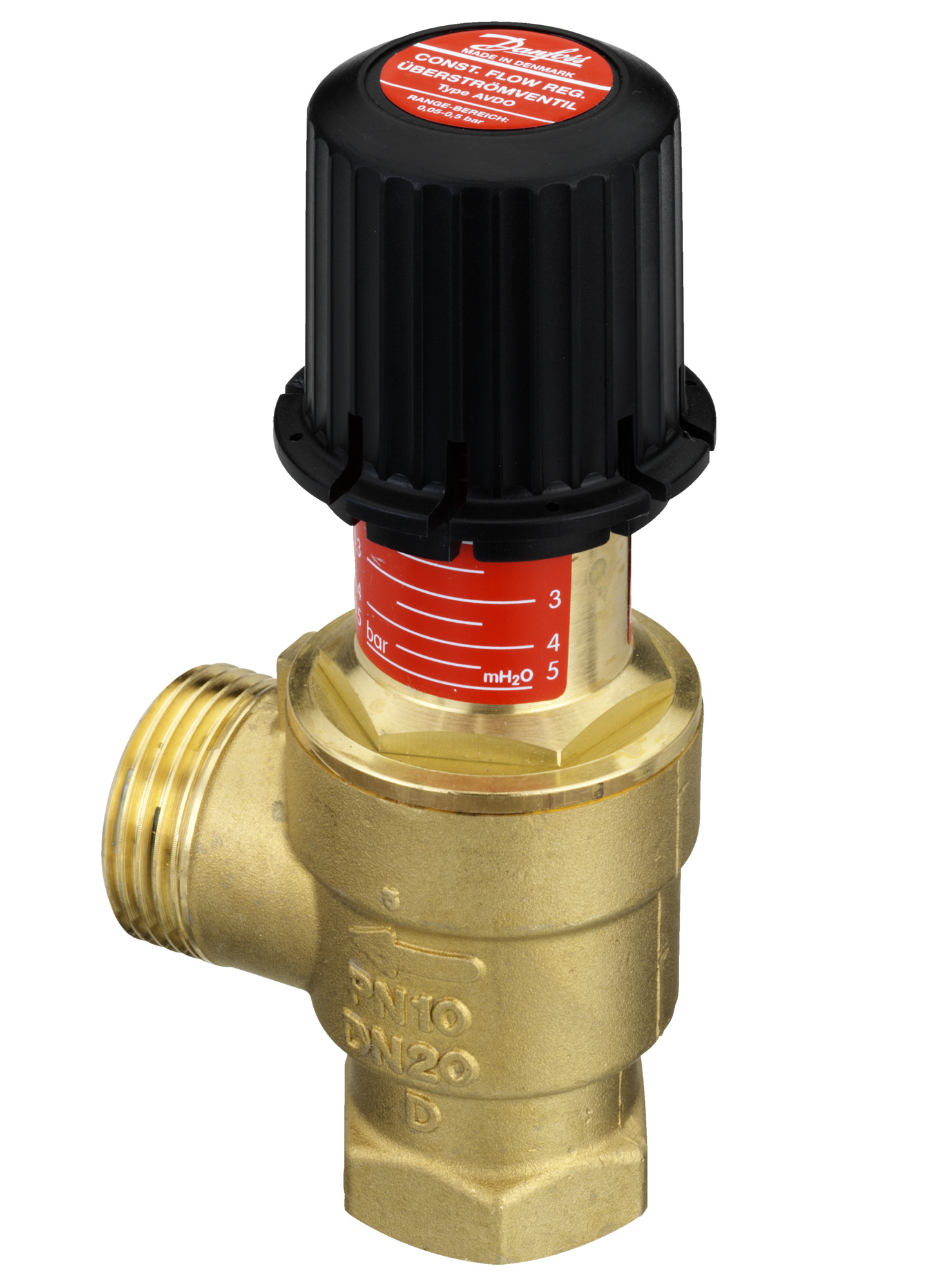 Danfoss Überströmventil AVDO 20 Rp 3/4, ECK, Innen-Muffeng./Nip.