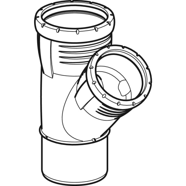 Geberit Silent-Pro Abzweig 45Gr d90/75