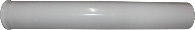 Wolf Luftrohr DN160 einwandig 1000 mm, weiß, aus PP