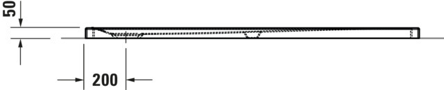 Duravit Tempano Duschwanne 1600x800x50mm Weiß