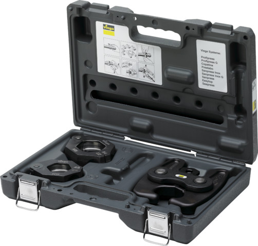 Viega Pressbackenset 2296.3 in 42/54mm Kunststoff grau