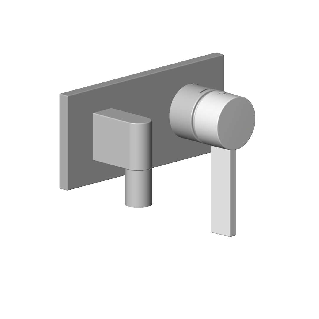 DO Anschluss ET 04110302603 150 x 85 x 135 mm Platin gebürstet