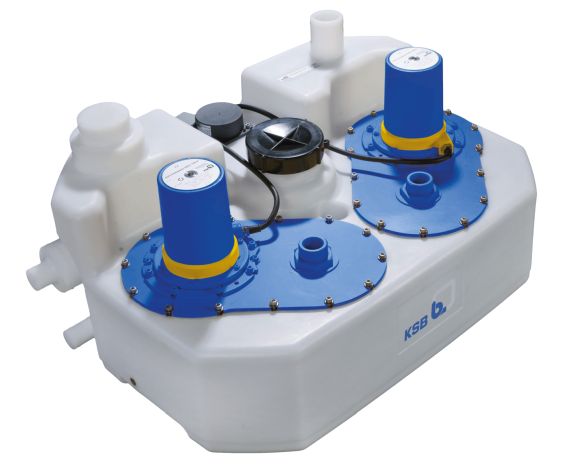 KSB Hebeanlage MiniCompacta UZS1.150 E mit Schneideinr., ohne Rückflusssperre