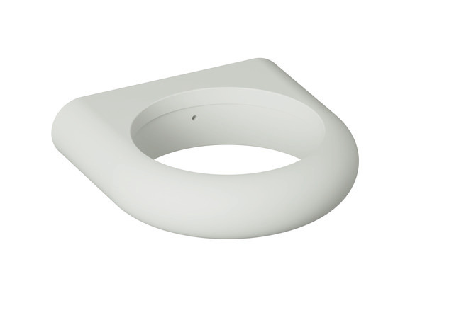 HEWI Halter Ser 477, matt, T:99mm lichtgrau