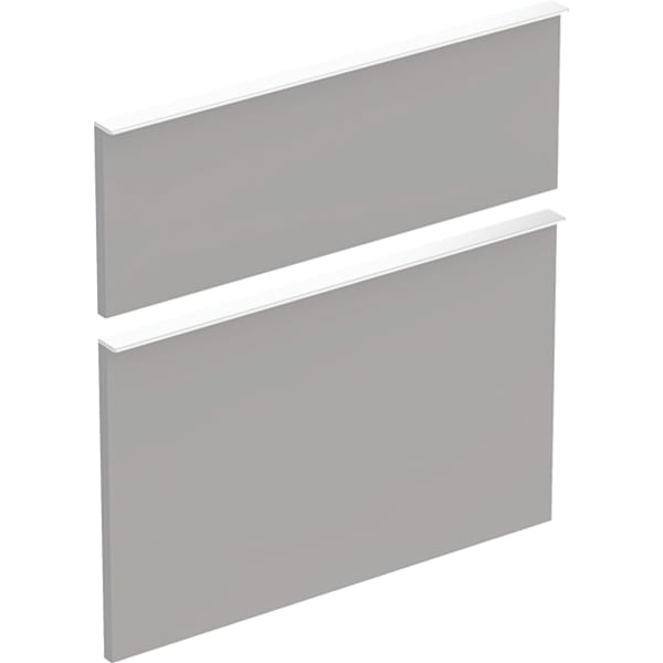 Geberit Set Schubladen Frt f. iCon US für WT Breite 60 cm, platin (2 St.)