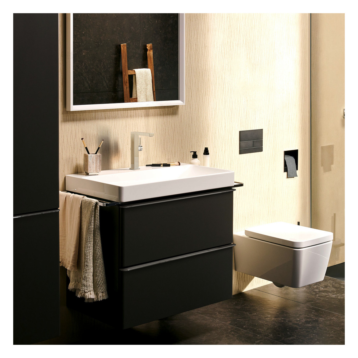 Hansgrohe WTM 210 Tecturis E Fine CoolStart  Schwenkauslauf m.Push-Open Ablaufgar.chr