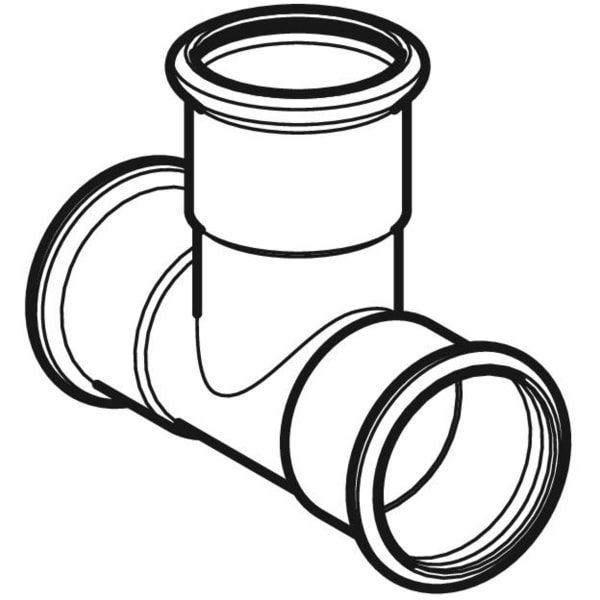 Geberit Mapress Edelstahl T-Stück egal d18-18-18