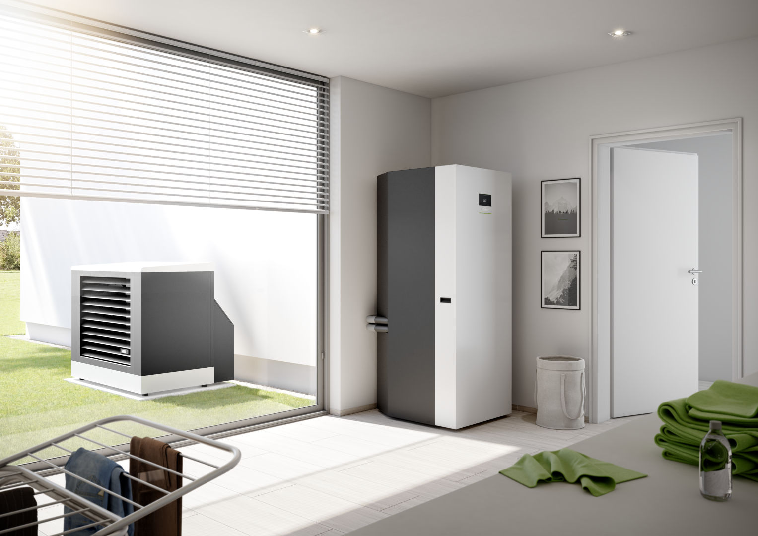 Kermi x-change dynamic pro ac 16 AW E 7-19 kW, Luft/Wasser außen, ohne Regler