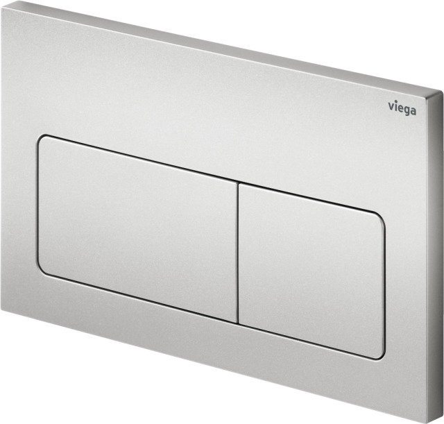 Viega WC Betätigungsplatte VfL 5 8601.1 aus Kunststoff in edelmatt