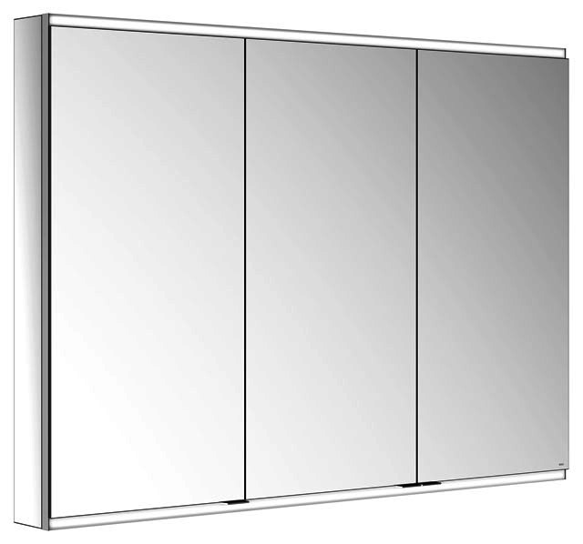KEUCO Royal Modular 2.0 SPS, bel. 80031, Vorb,2Steckd,sb-elox,1300x900x120mm