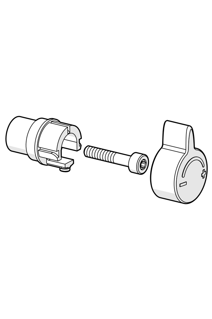 Hansa Temperatureinstellgriff HANSA 59914096 L=15 chr