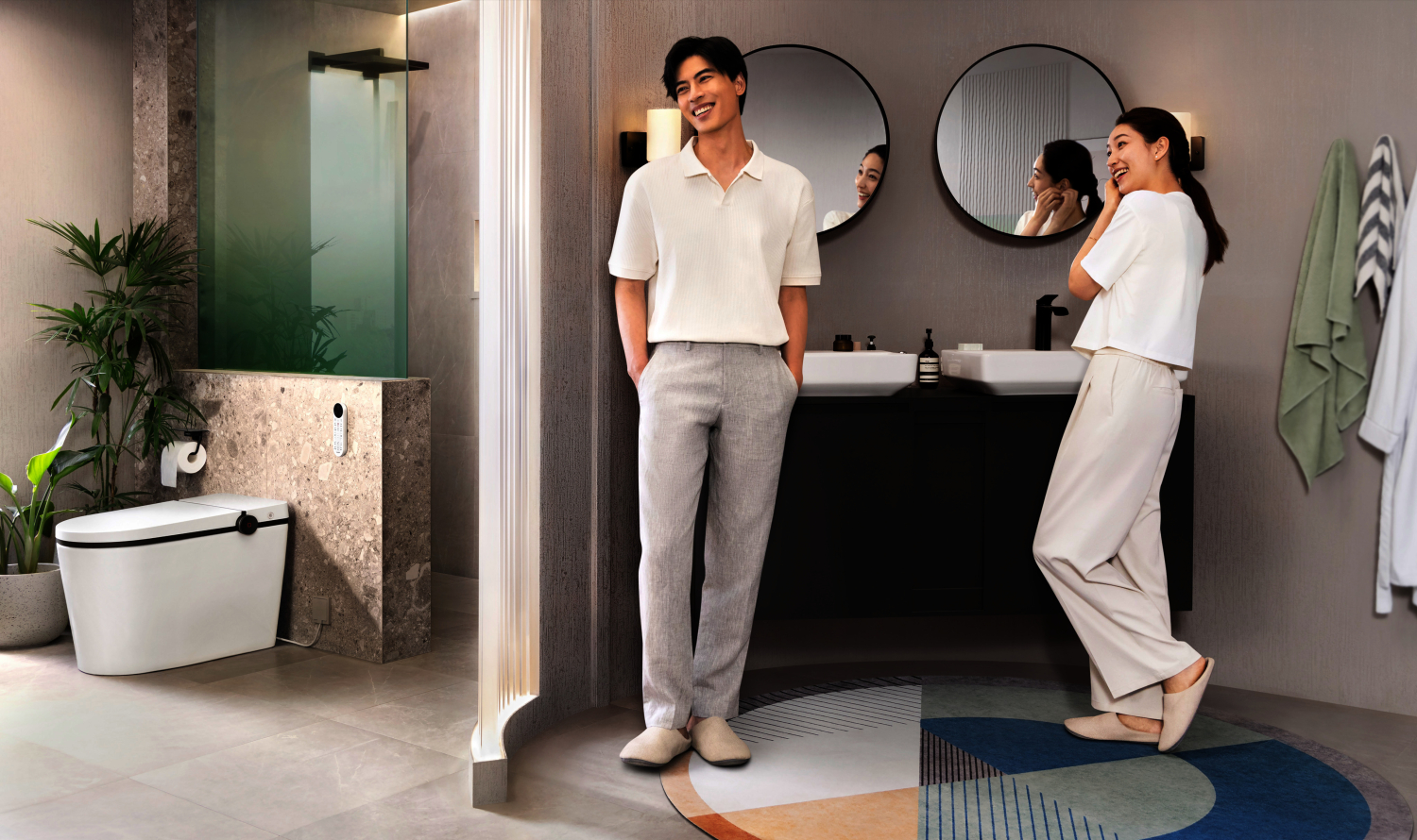 Hansgrohe Waschtischmischer 110 Vivenis CoolStart mit Zugstangen-Ablaufg.MSW