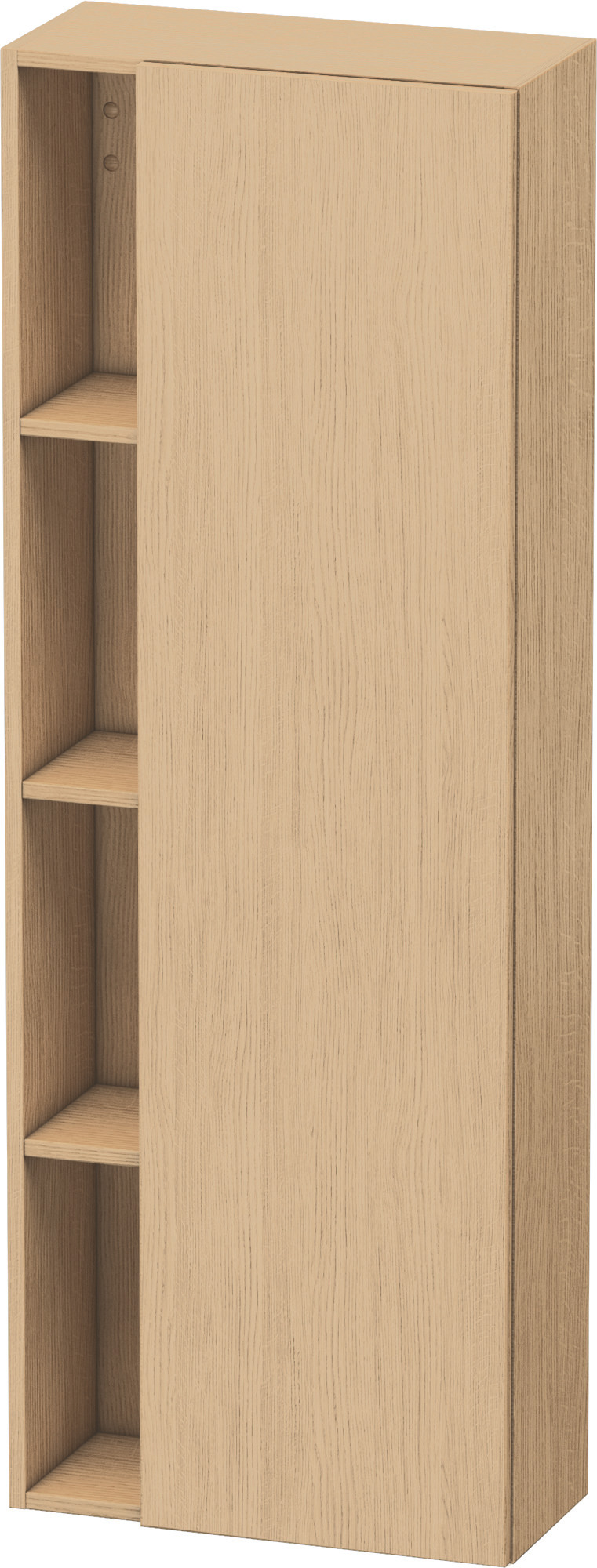 Duravit Hochschrank DuraStyle,240x500x1400mm, 1Tür,TA rechts,Eiche Natur