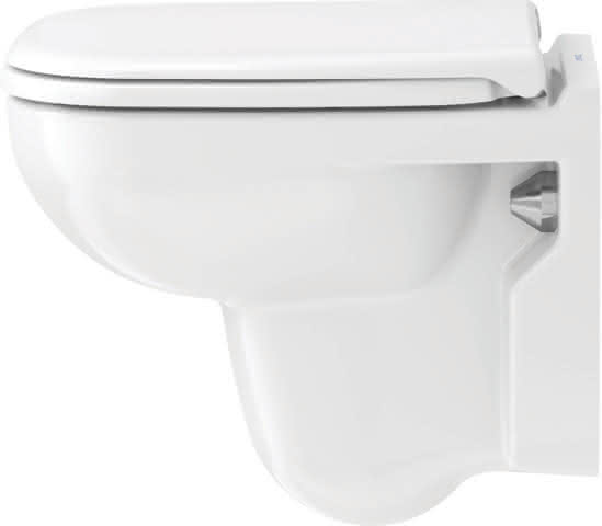 DU WC-Sitz D-Code mit SoftClose Scharniere Kunststoff, weiß