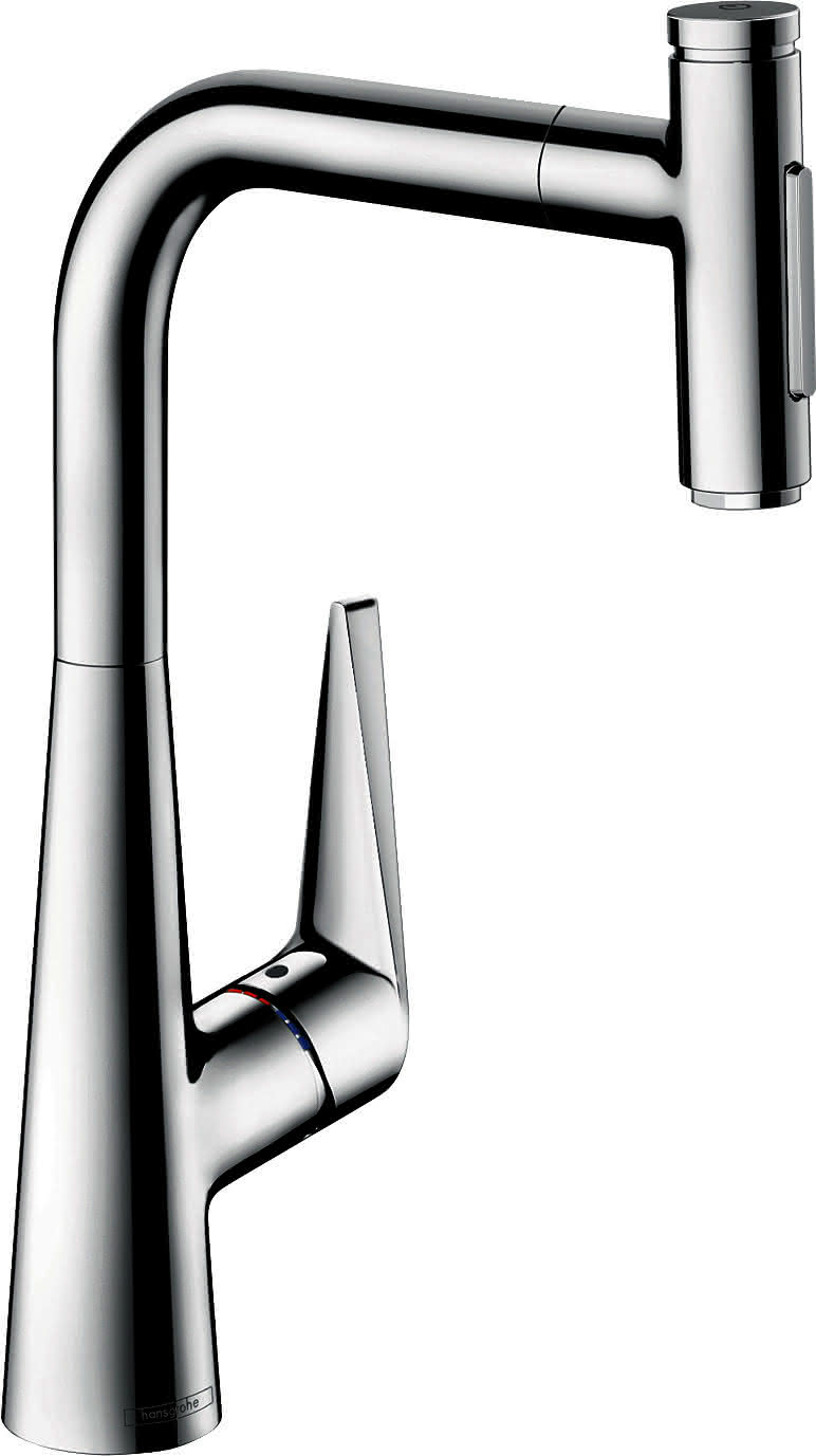 Hansgrohe Spültischmischer 300 Talis Select M51 Ausziehbrause 2jet sBox chrom