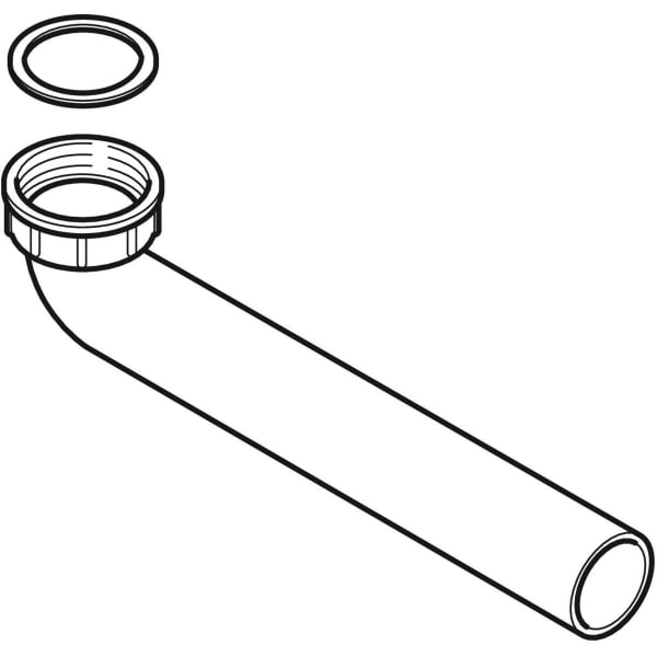 Geberit Anschlussbogen G 1 1/2 d 40 Geberit Anschlussbogen G 1 1/2 d 40