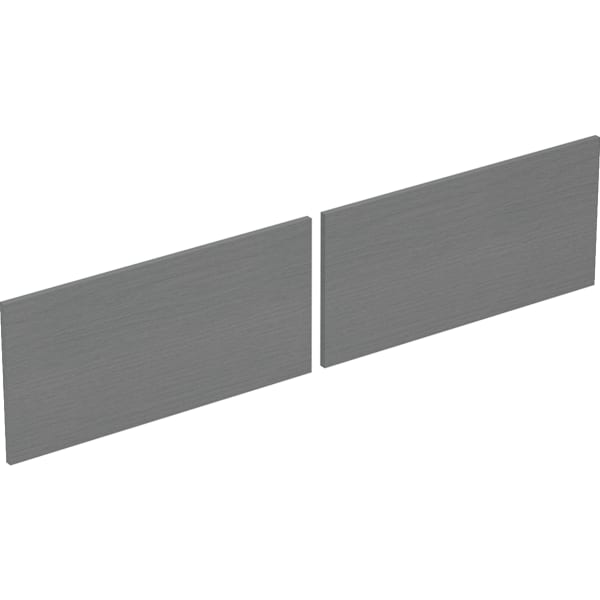 Geberit Set Schubladenfront (2 St.) für Xeno2 US für Breite WT 140 cm, grau