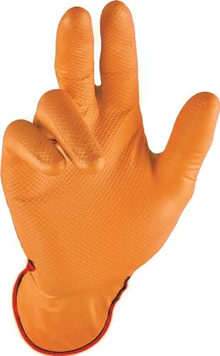 Einweghandschuh Grip Orange Gr.9 orange Nitril 50 St./Box Einweghandschuh Grip Orange Gr.9 orange Nitril 50 St./Box