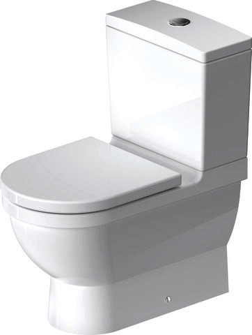 DU Stand-WC Kombi Starck 3 655 mm Tiefspüler,f.SPK,Abg.Vario,weiß,HYG
