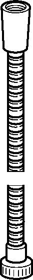 Hansa Schlauch HANSA 59913813 L=100 Hansa Schlauch HANSA 59913813 L=100
