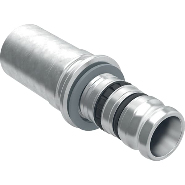 Geberit Mepla Übergang auf Mapress mit Einschubende, NPW d40-35 Geberit Mepla Übergang auf Mapress mit Einschubende, NPW d40-35