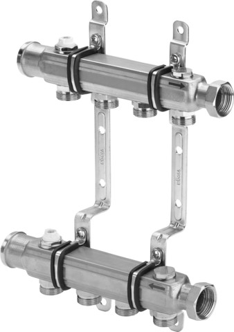 Viega Verteiler 1078 in 11 fach aus Edelstahl