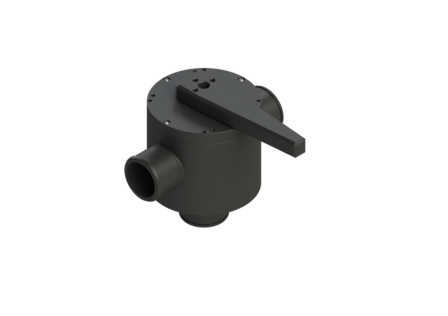 KESSEL-Ventil 2-Wege-Umverteiler, mit Hebel